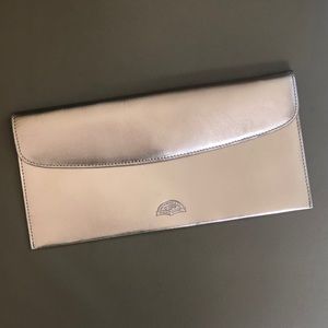 Levi’s metallic leather clutch